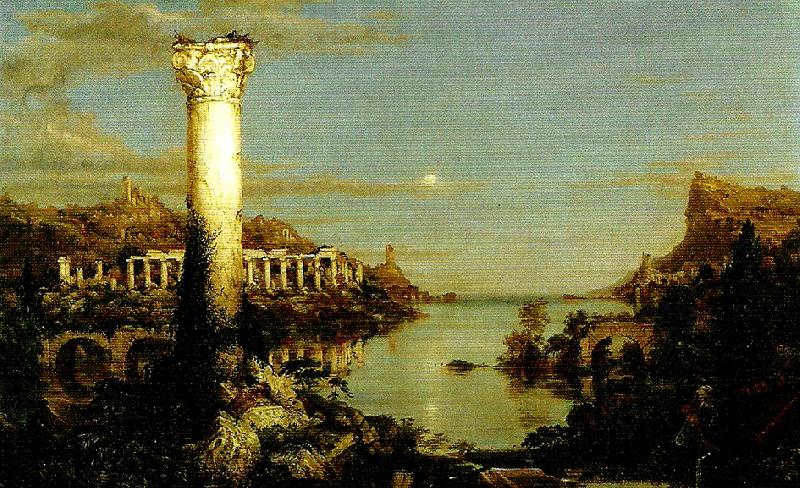 Thomas Cole the course of empire oil painting image